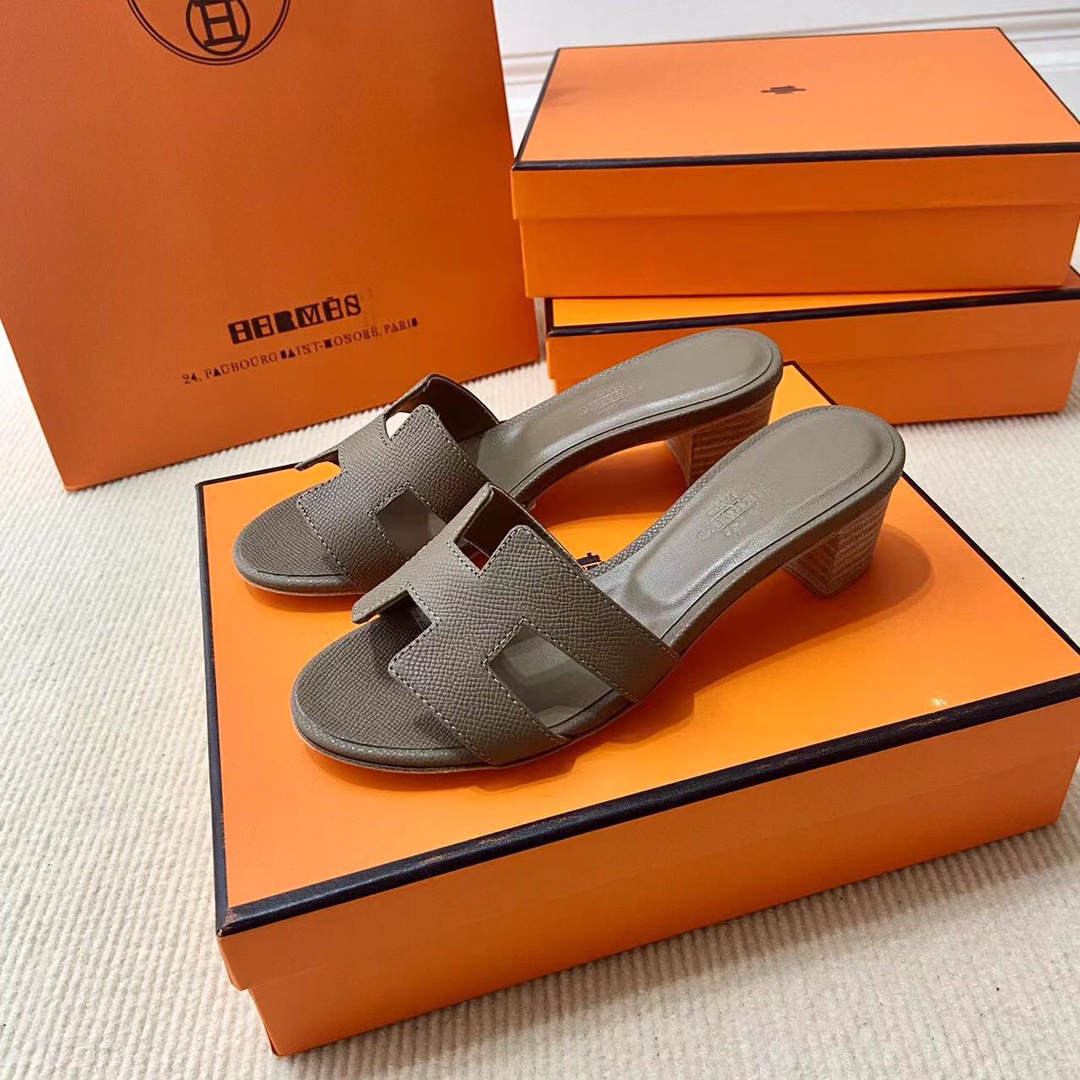 에르메스 올수공 오아시스 슬리퍼 샌들 앱송 31